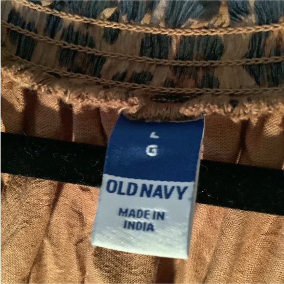 Old Navy leopard print sheer overlay long sleeve dress - Picture 11 of 11